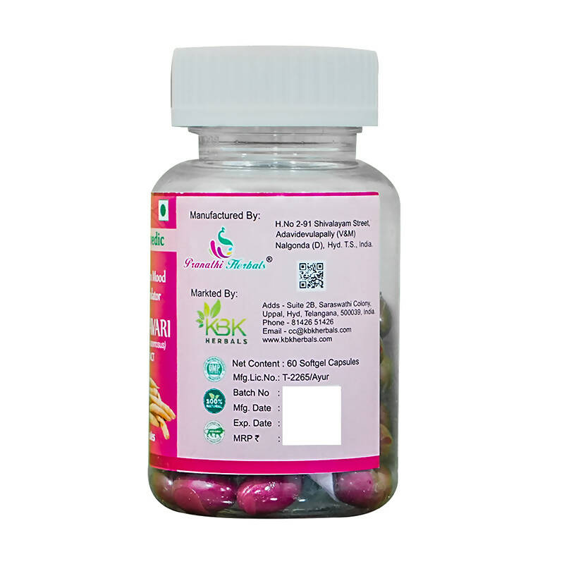 KBK Herbals Shatavari Extract Capsules - Grab2buy