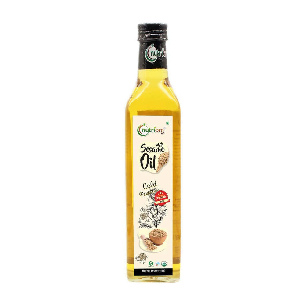 Nutriorg Organic White Sesame Oil - Grab2buy