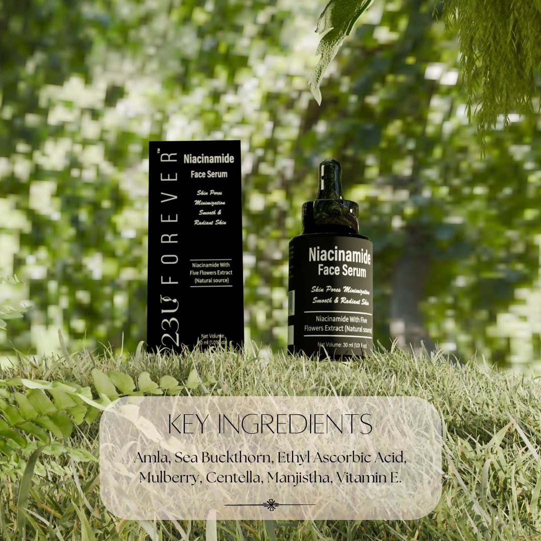 23U Forever Niacinamide Face Serum Glow Without The Grease 