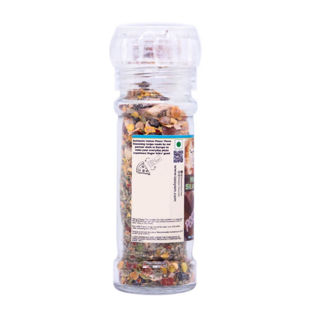 Tassyam Organics Milano Pizza Seasoning Grinder Bottle