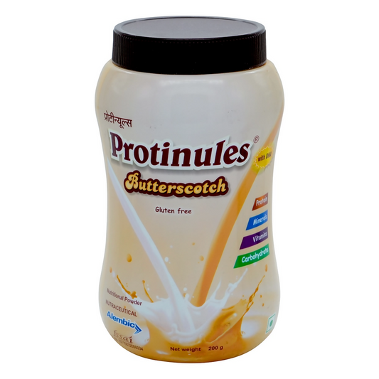 Protinules Butterscotch Flavour Powder 