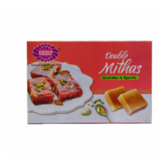 Karachi Bakery Double Mithas [Karachi Halwa & Mysore Pak] 