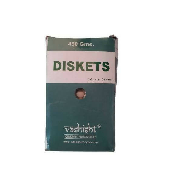 Vashisht Homeopathy Diskets - 1 Grain Green 