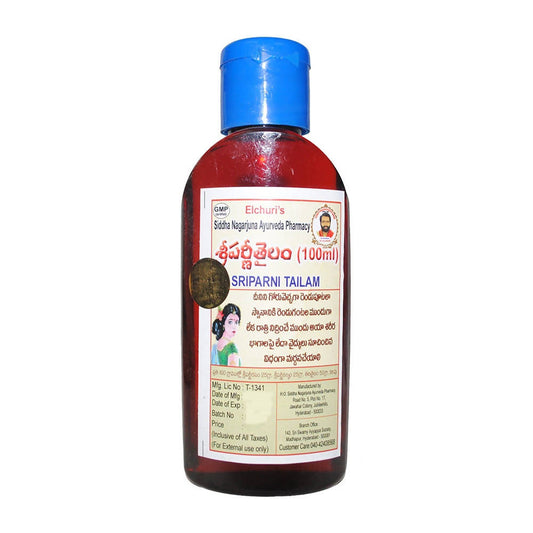 Siddha Nagarjuna Ayurveda Sriparni Tailam 