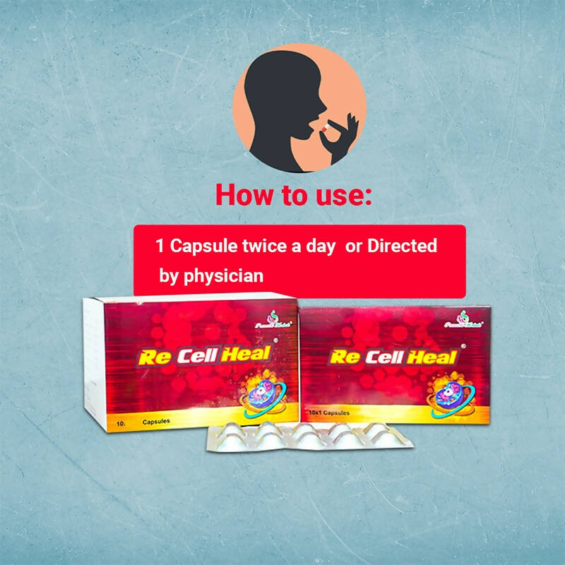 KBK Herbals Re Cell Heal Capsules - Grab2buy