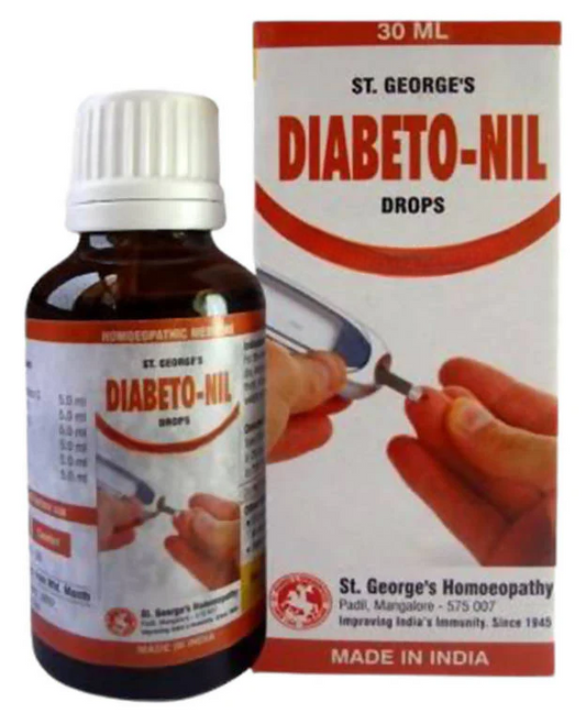St. George's Homeopathy Diabeto-Nil Drops 