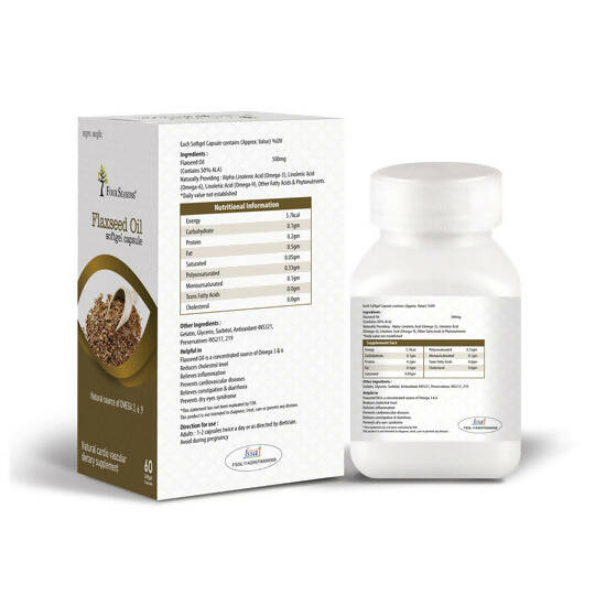 Four Seasons Flaxseed Oil Capsules - Grab2buy