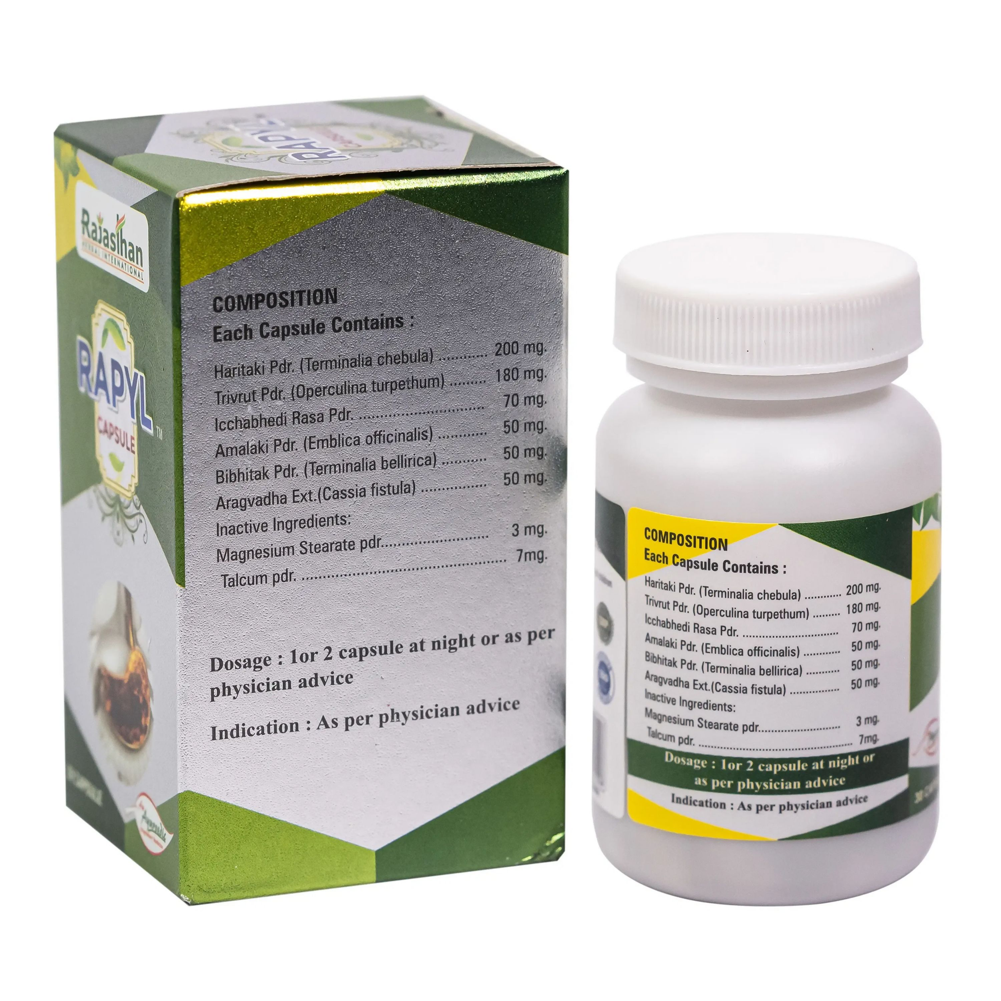 Rajasthan Herbals Rapyl Capsules 