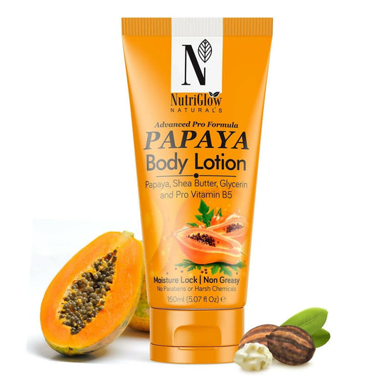 NutriGlow NATURAL'S Advanced Pro Formula Papaya Body Lotion - Grab2buy
