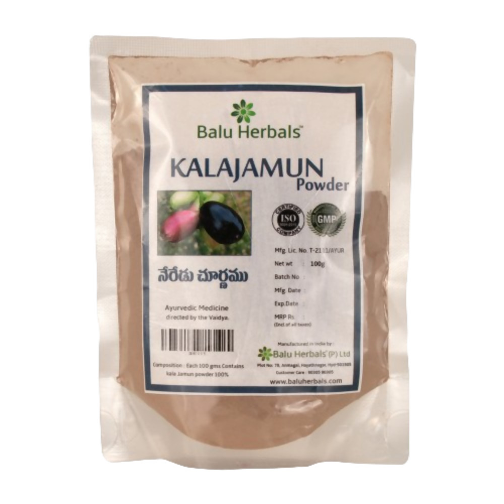 Balu Herbals Kala Jamun (Neredu) Powder 