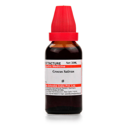Dr. Willmar Schwabe India Crocus Sativus Mother Tincture Q 