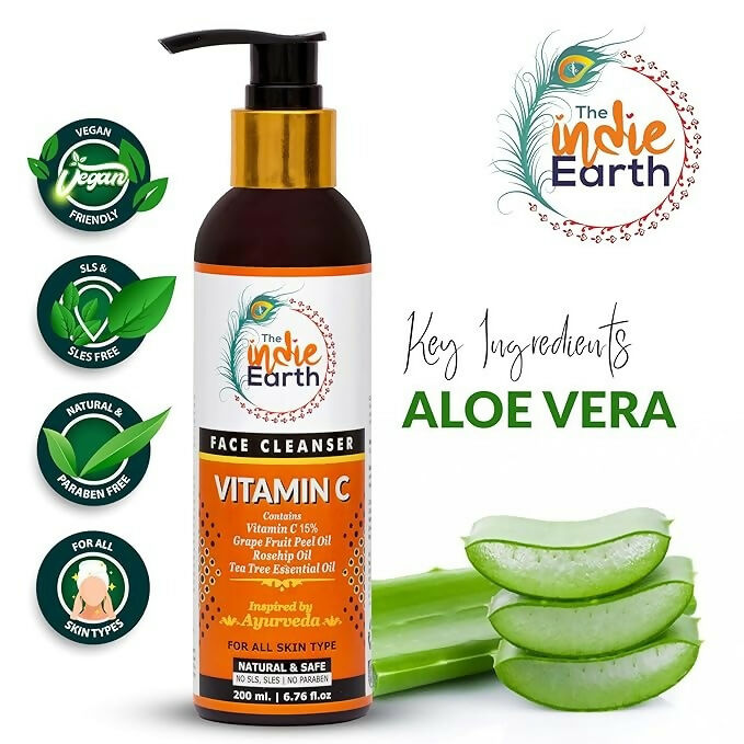 The Indie Earth Vitamin C Face Cleanser  Grab2Buy The Indie Earth Grab2Buy