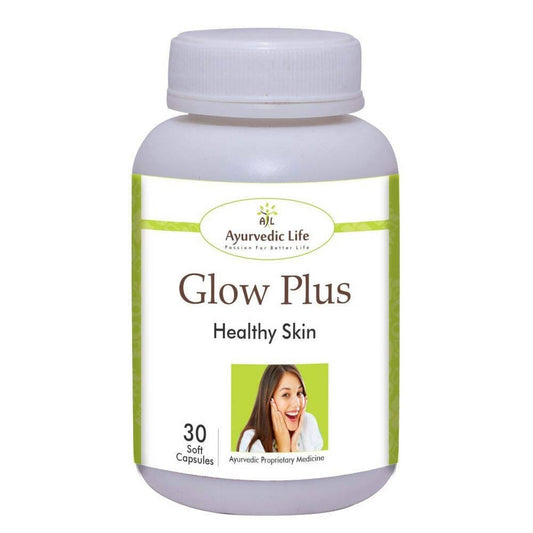 Ayurvedic Life Glow Plus Healthy Skin Capsules - Grab2buy