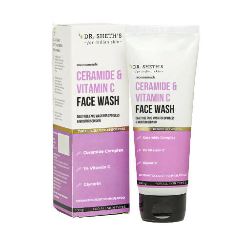 Dr. Sheth's Ceramide & Vitamin C Face Wash - Grab2buy