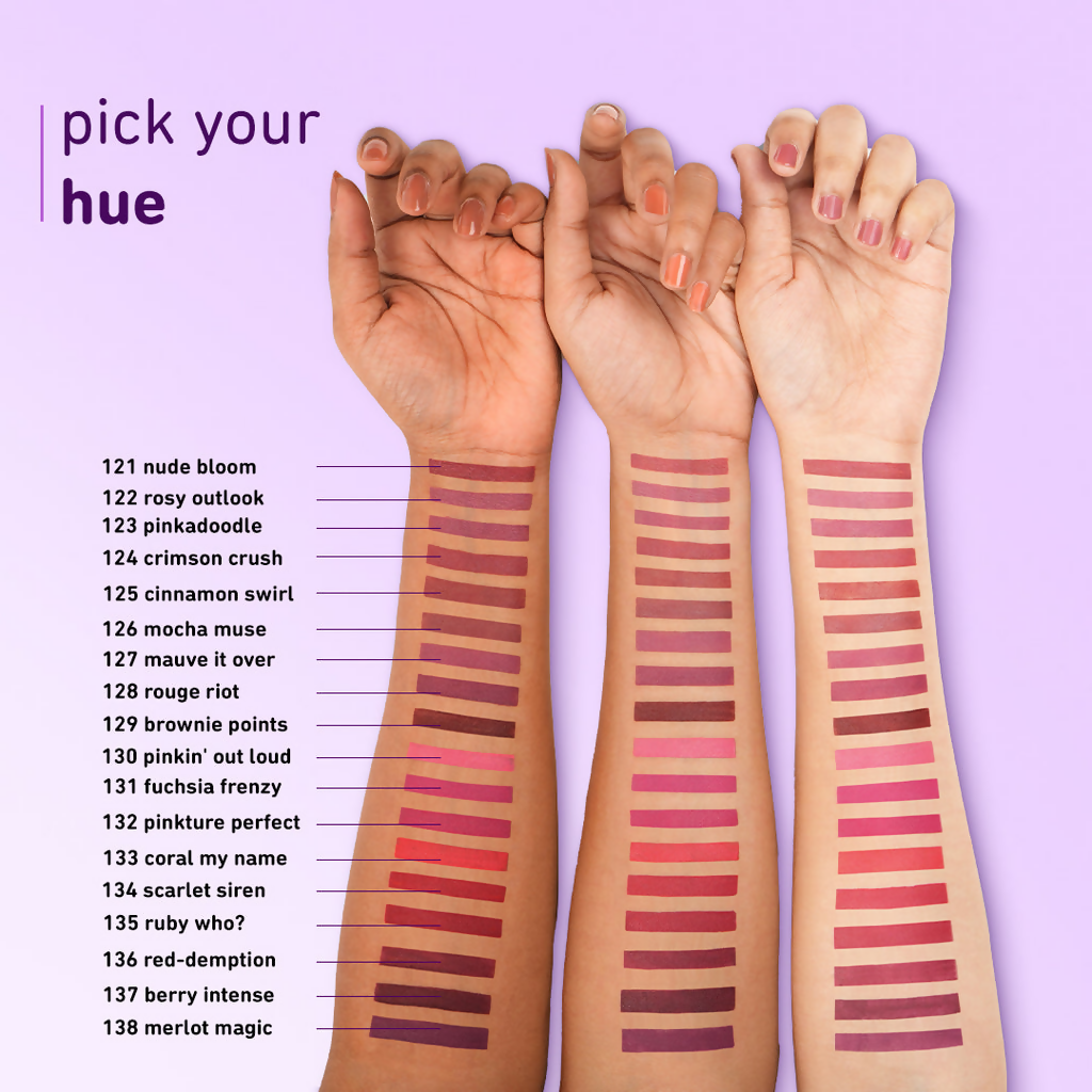 Plum Butter Crème Matte Lipstick Rosy Outlook - 122 (Mauve)
