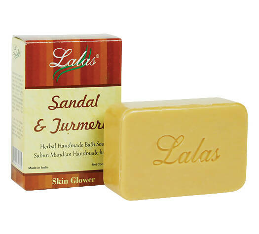 Lalas Sandal & Turmeric Handmade Herbal Bath Soap 