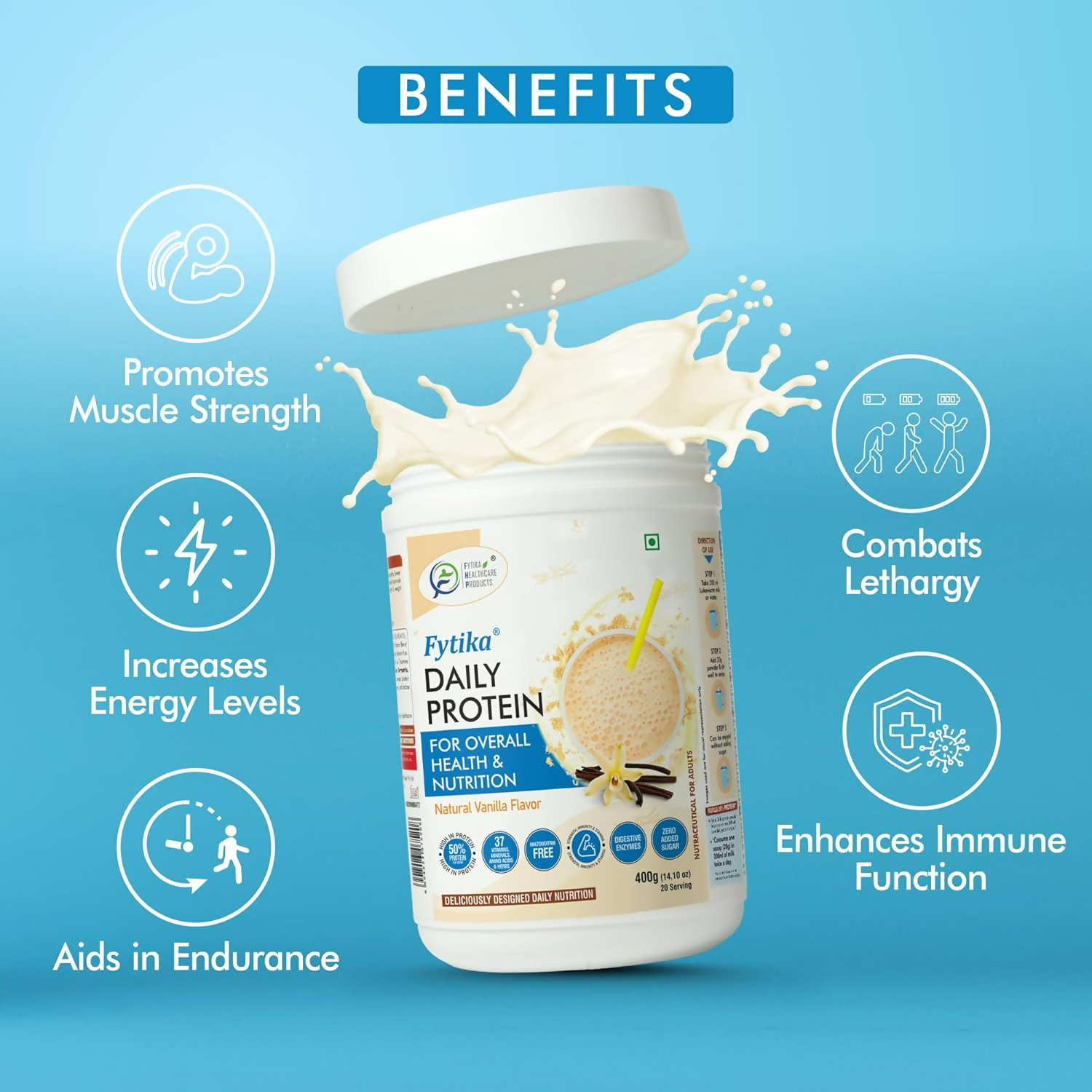 Fytika Healthcare Products Daily Protein Powder 