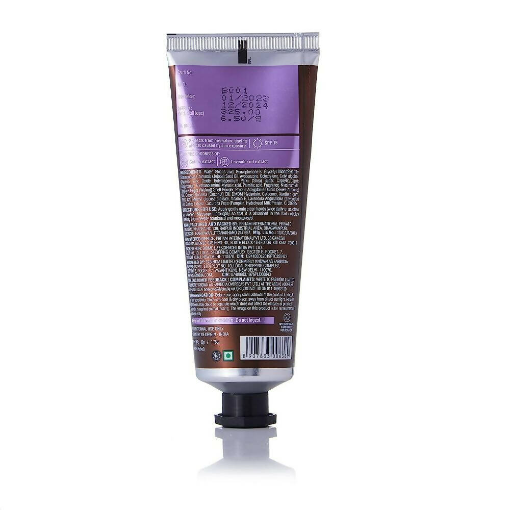 Fabessentials Coffee Lavender Hand Cream - SPF 15 - Grab2buy