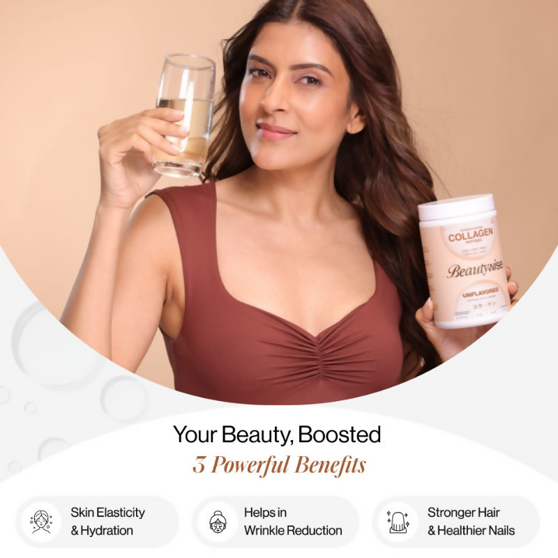 Beautywise Advanced Marine Collagen Peptides Powder - Unflavored  Grab2Buy Beautywise Grab2Buy