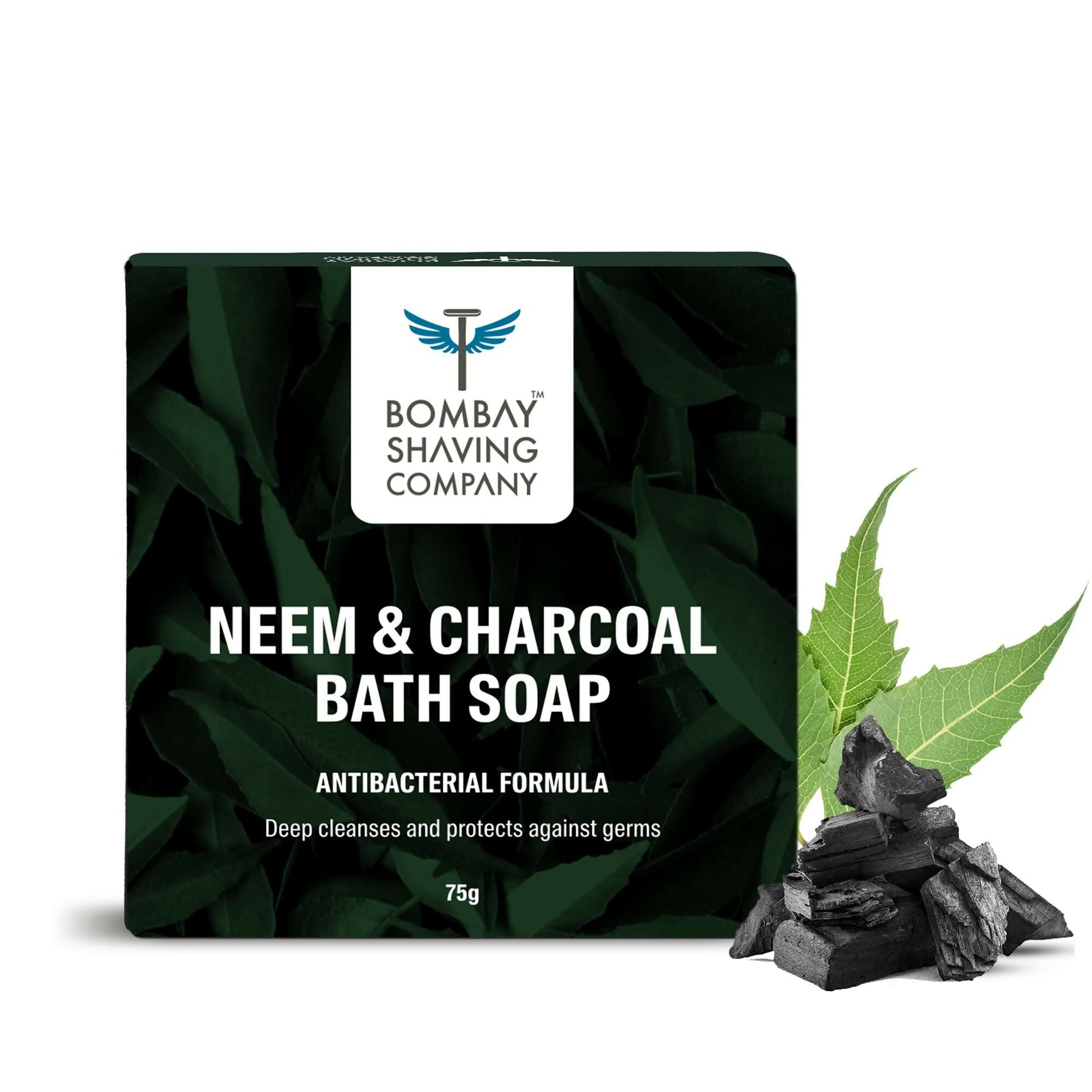 Bombay Shaving Company Charcoal and Neem Bath Soap for Men  Grab2Buy Bombay Shaving Company Grab2Buy