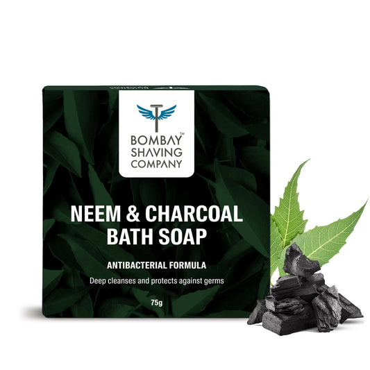 Bombay Shaving Company Charcoal and Neem Bath Soap for Men  Grab2Buy Bombay Shaving Company Grab2Buy