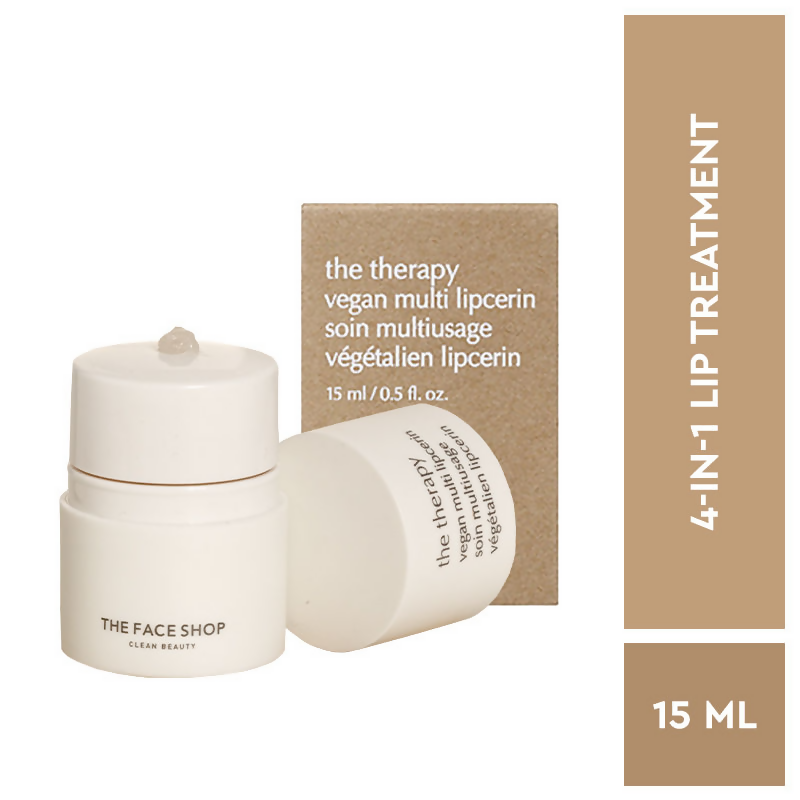 The Face Shop The Therapy Lipcerin, 12HR Moisture Lip Mask, Balm & Scrub  Grab2Buy The Face Shop Grab2Buy