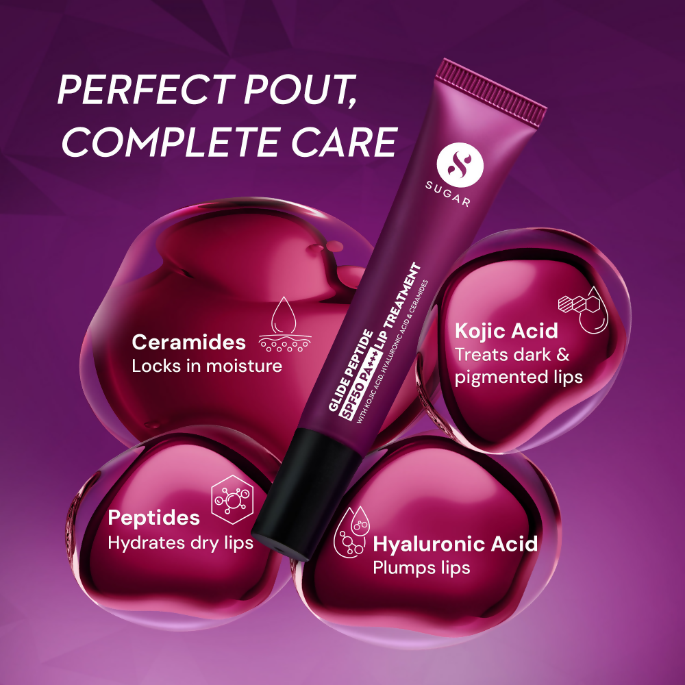 SUGAR Glide Peptide SPF50 PA+++ Lip Treatment - 04 Mocha Melt 