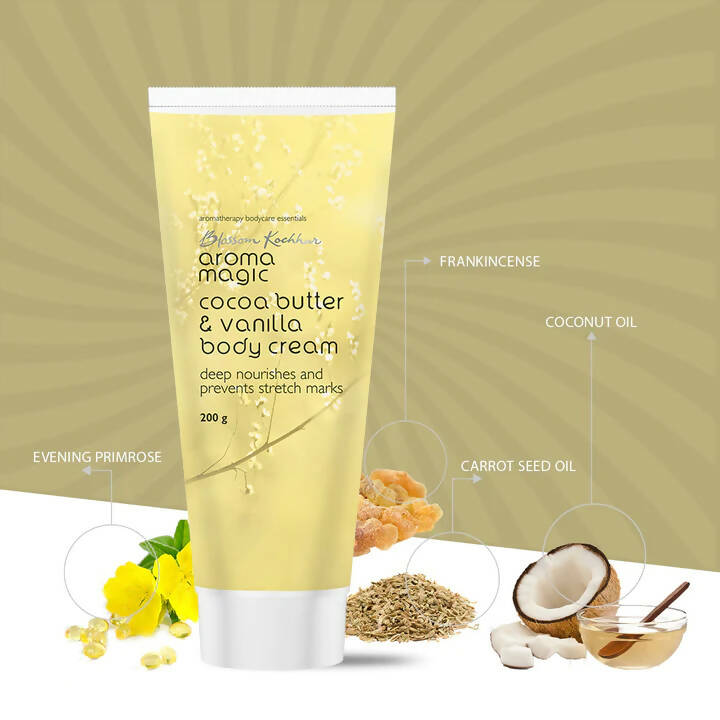 Blossom Kochhar Aroma Magic Cocoa Butter & Vanilla Body Cream 