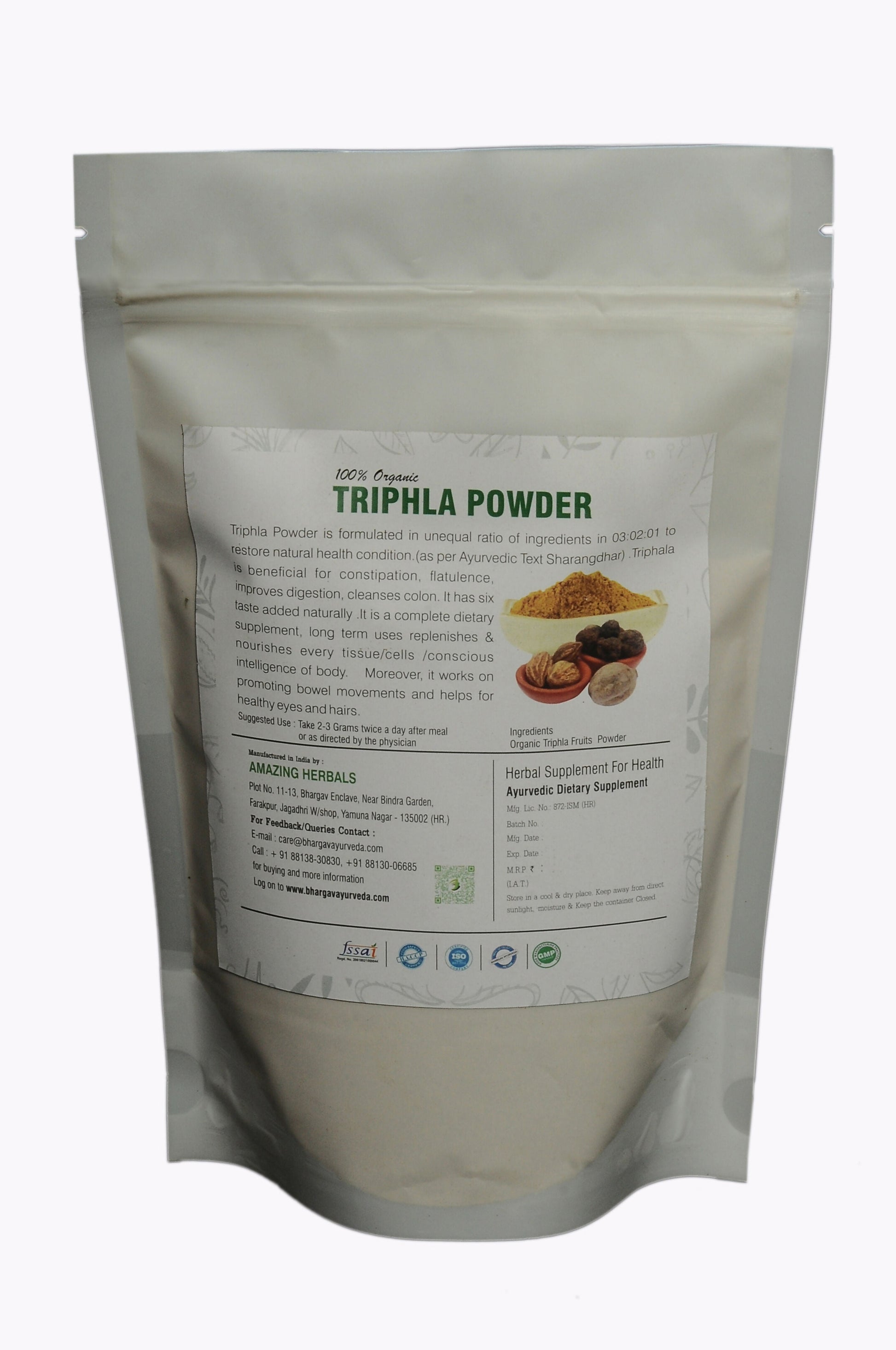 Dr.Bhargav’s Triphala Powder 