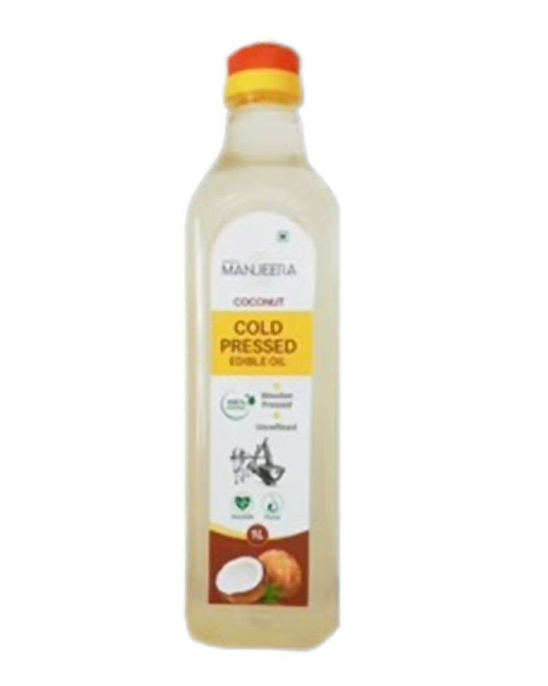 Manjeera Coconut Cold (Wood) Pressed Edible Oil 