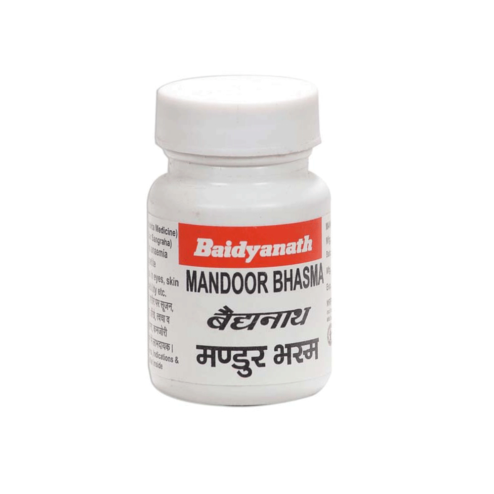 Baidyanath Mandoor Bhasma 10 gm 