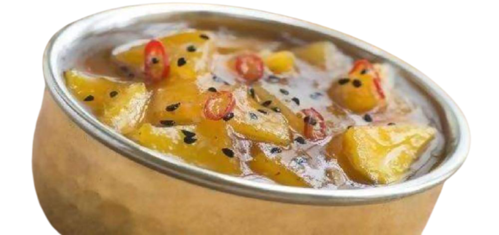 Joshi Mango Katta Meetha Pickle / Sweet Mango Pickle (Bellam Avakaya) 