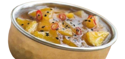 Joshi Mango Katta Meetha Pickle / Sweet Mango Pickle (Bellam Avakaya) 
