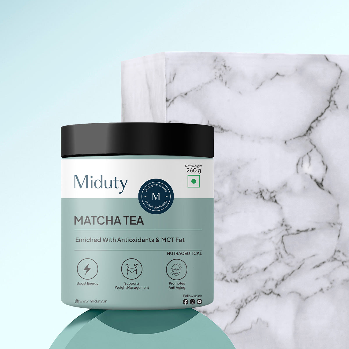 Miduty by Palak Notes Matcha Tea 