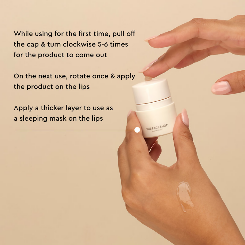 The Face Shop The Therapy Lipcerin, 12HR Moisture Lip Mask, Balm & Scrub  Grab2Buy The Face Shop Grab2Buy