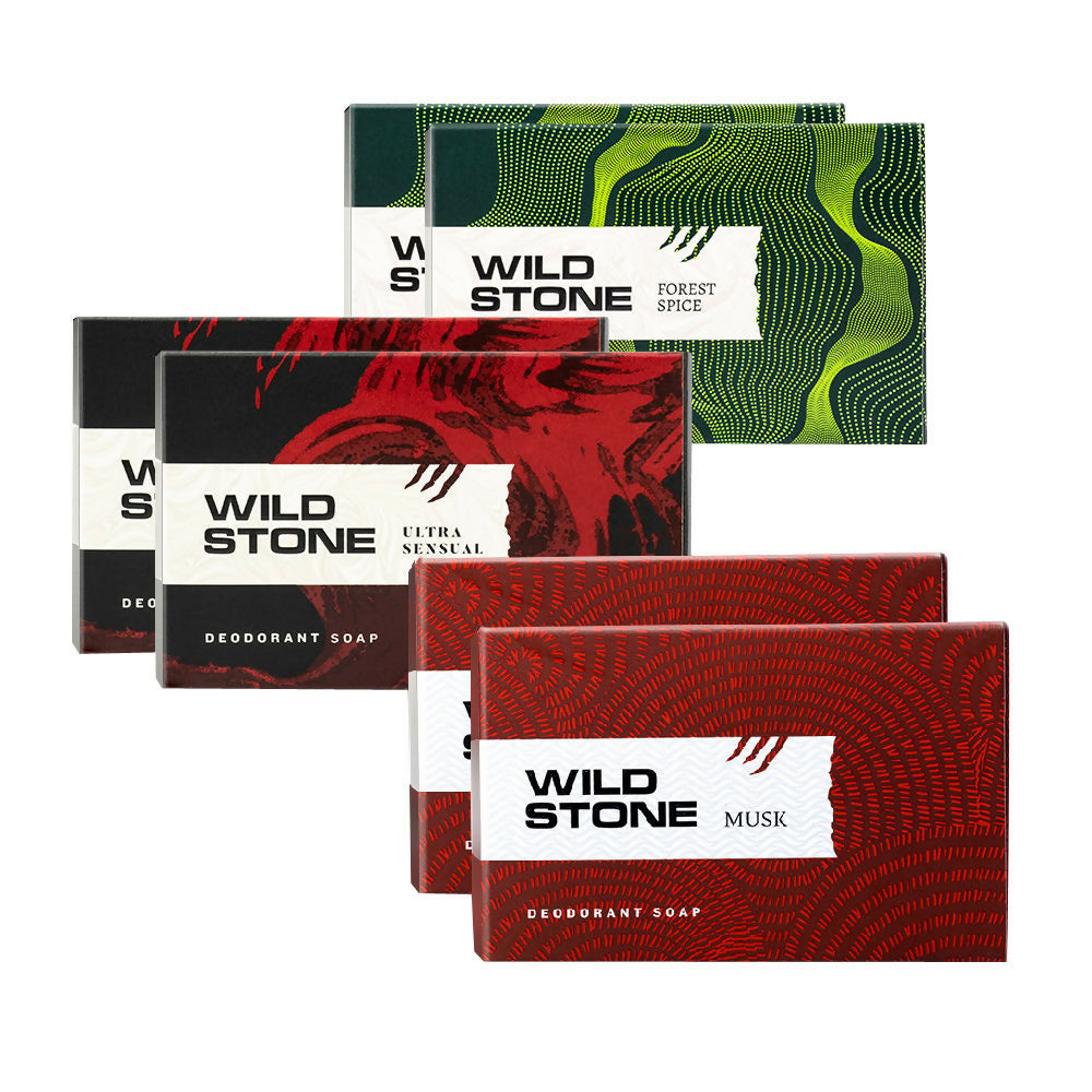 Wild Stone Ultra Sensual Forest Spice & Musk Soap for Men - Combo  Grab2Buy Wild Stone Grab2Buy