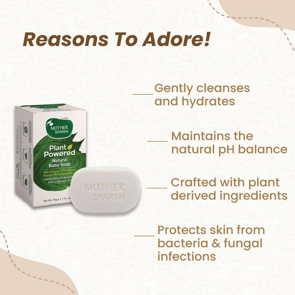 Mother Sparsh Plant Powered Natural Baby Soap