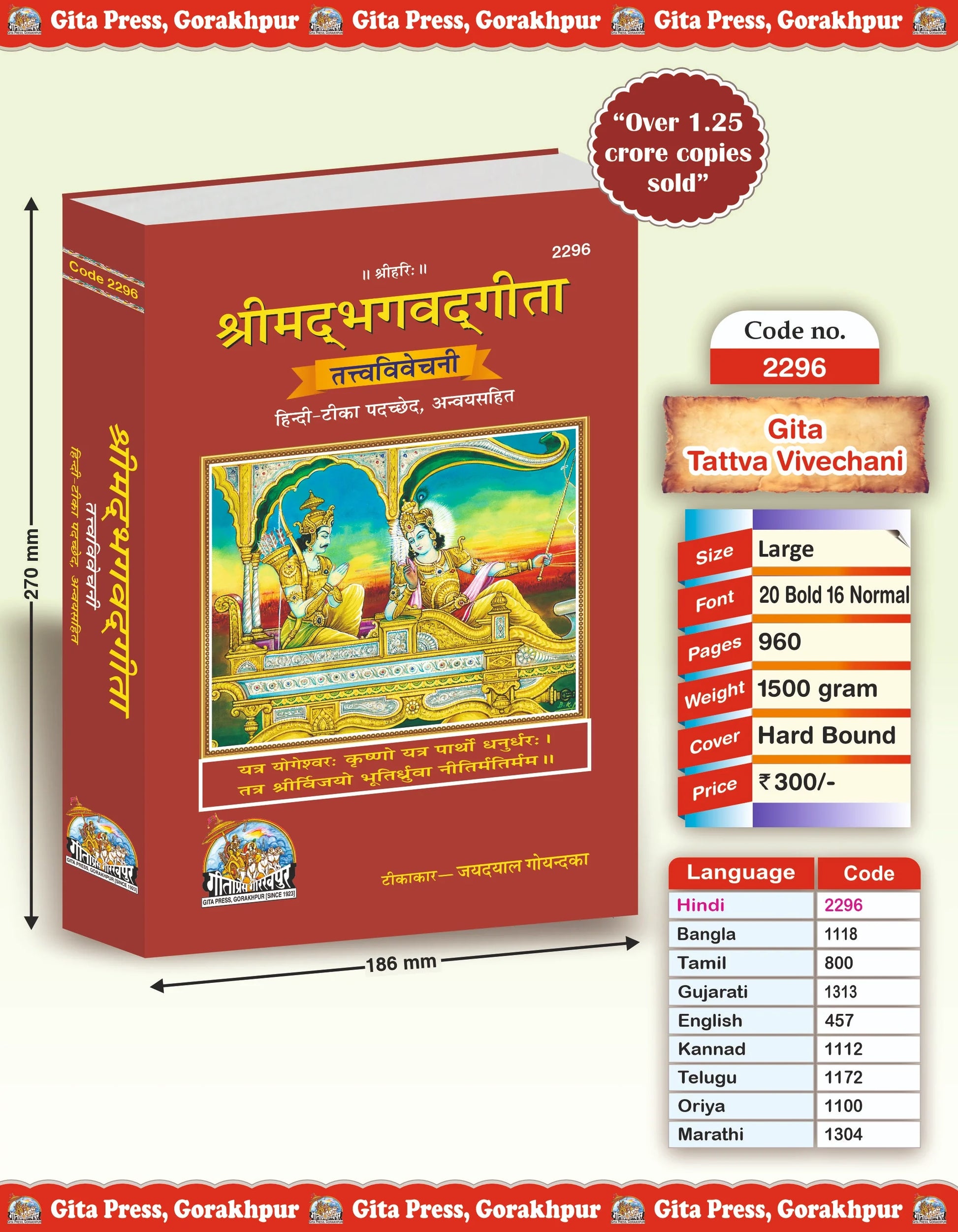 Gita Tattva Vivechani by Shri Jayadayal Ji Goyandka (Hindi)