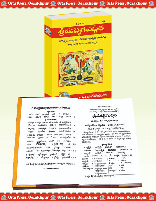 Shrimad Bhagavad Gita - Padacchheda anvayasahit