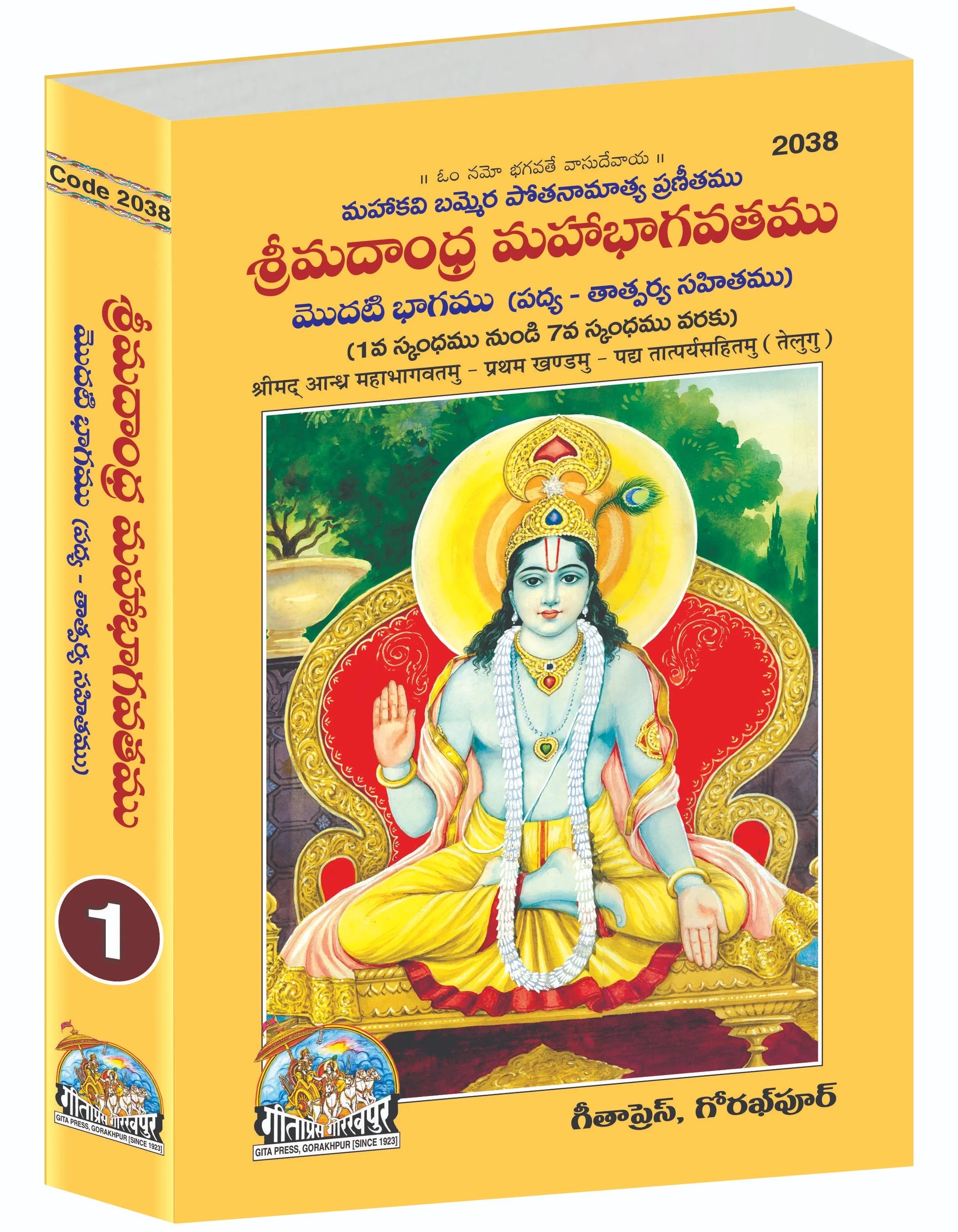 Shrimad Andhra Mahabhagwatamu - Part 1