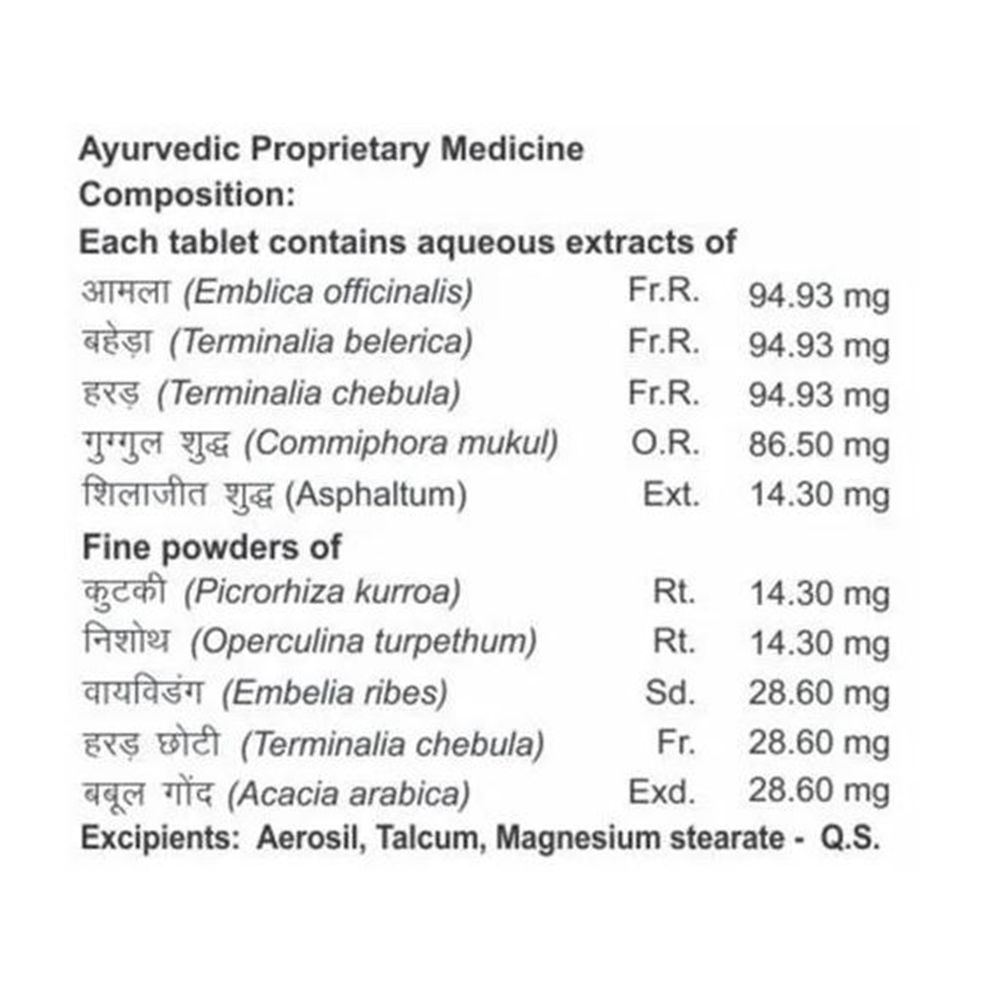Patanjali Divya Medohar Vati 