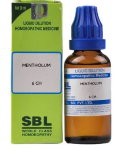 SBL Homeopathy Mentholum Dilution 