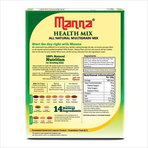 Manna Health Mix All Natural Multigrain Mix 