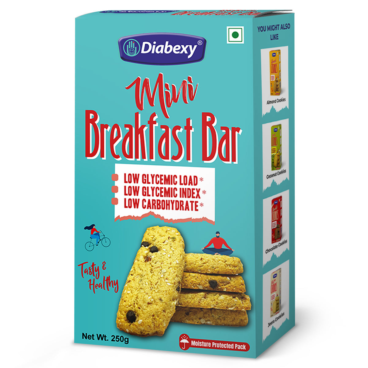 Diabexy Mini Breakfast Bar Diabexy NutroActive