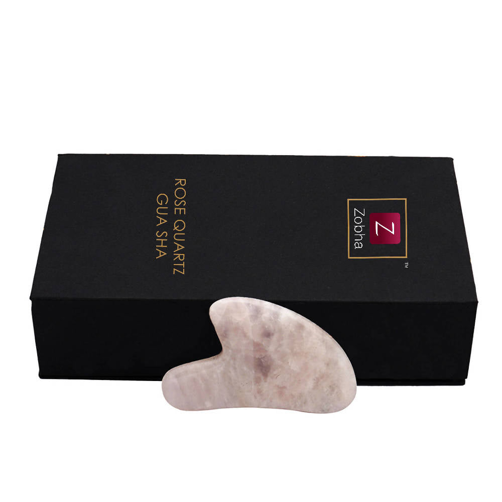 Zobha Rose Quartz Gua Sha  Grab2Buy Zobha Grab2Buy