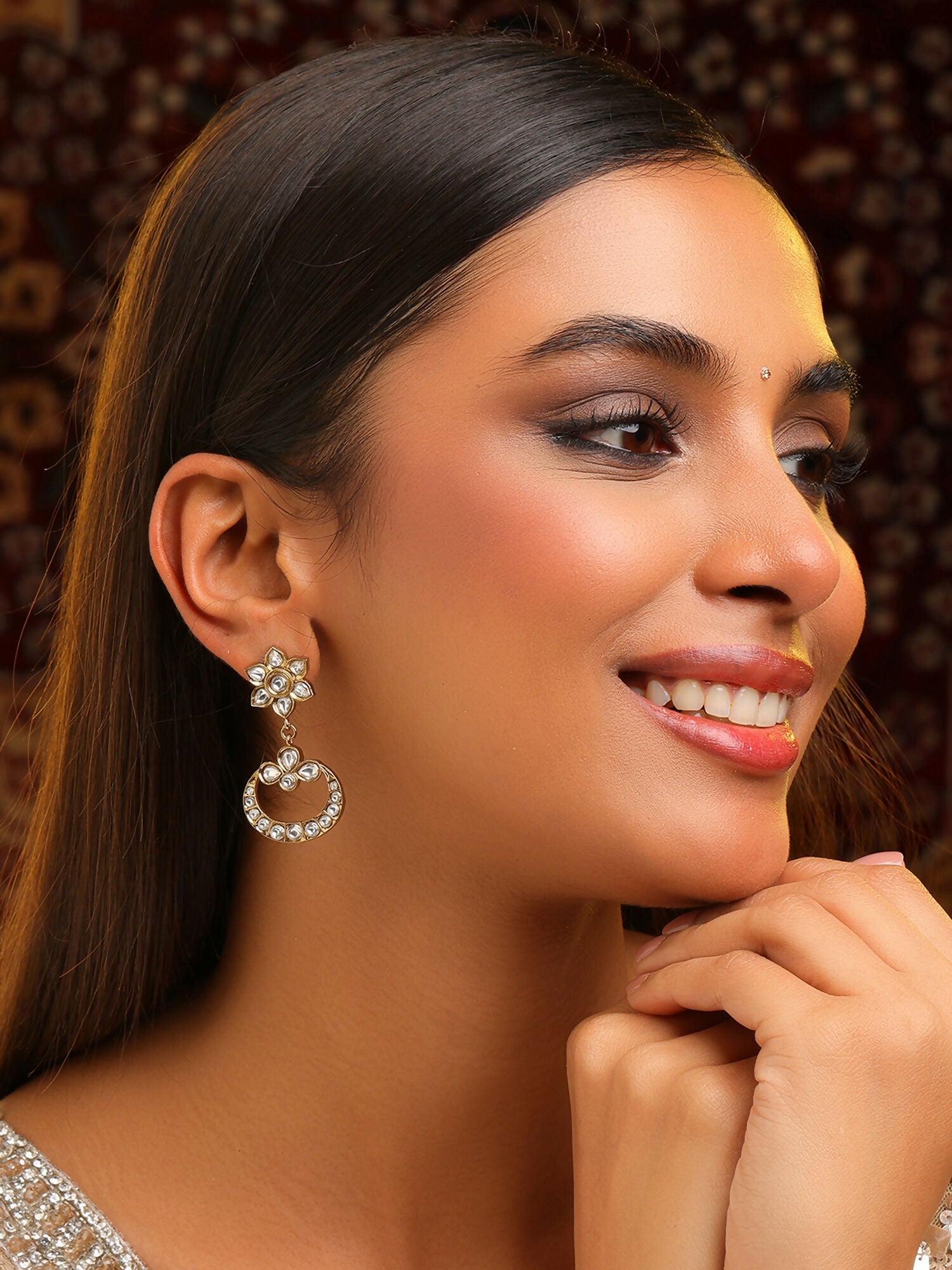 Ruby Raang Nazakat Earrings