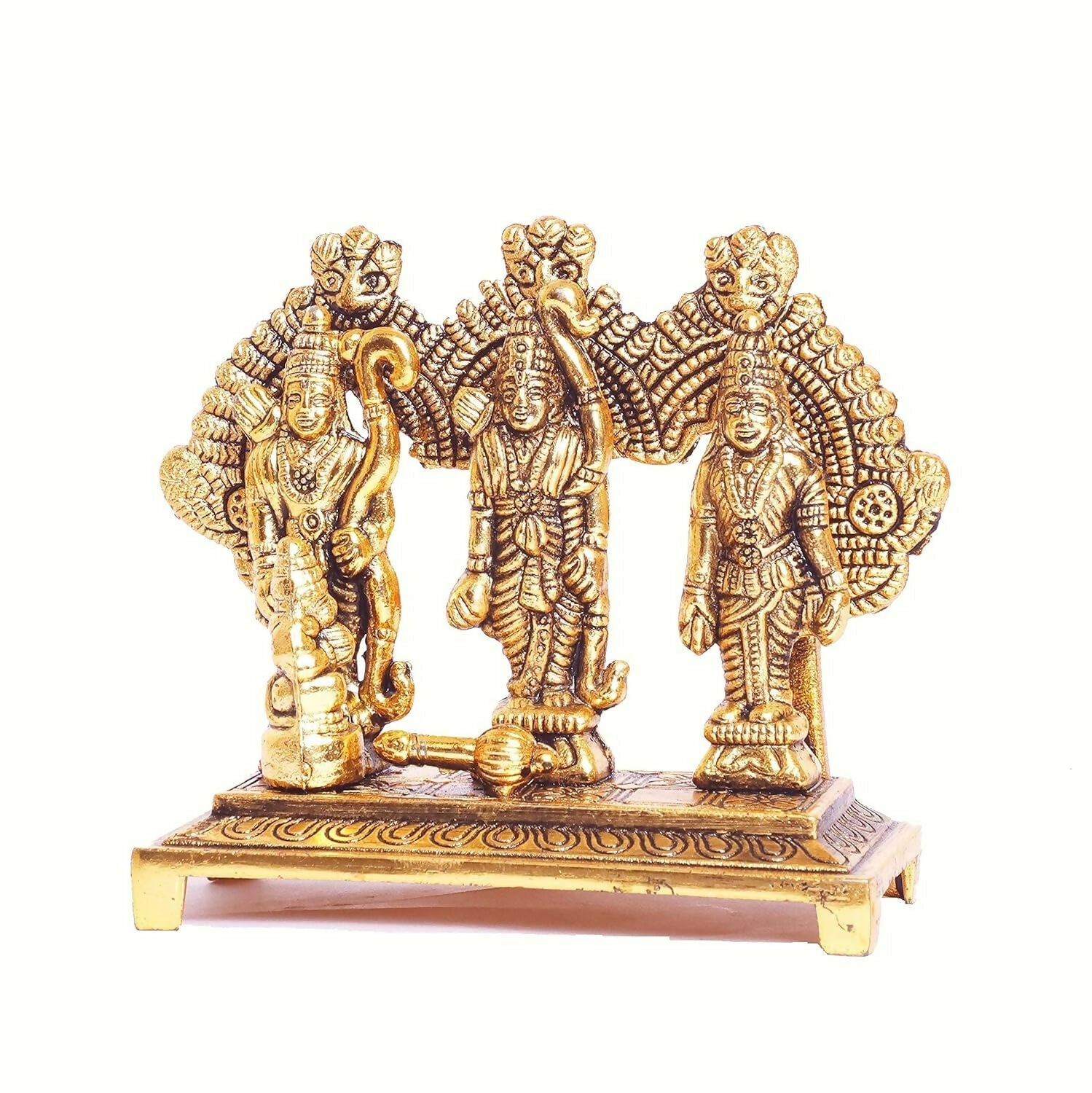 KridayKraft Shri Ram Darbar Metal Statue - Grab2buy
