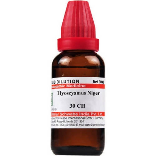 Dr. Willmar Schwabe India Hyoscyamus Niger Dilution 