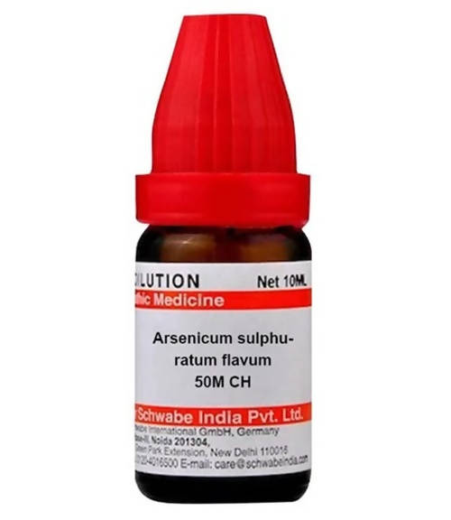 Dr. Willmar Schwabe India Arsenicum Sulphuratum Flavum Dilution 