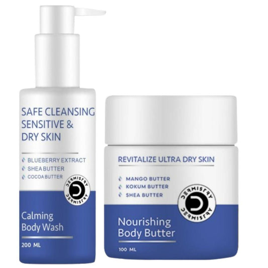 Dermistry Calming Body Wash & Nourishing Body Butter 